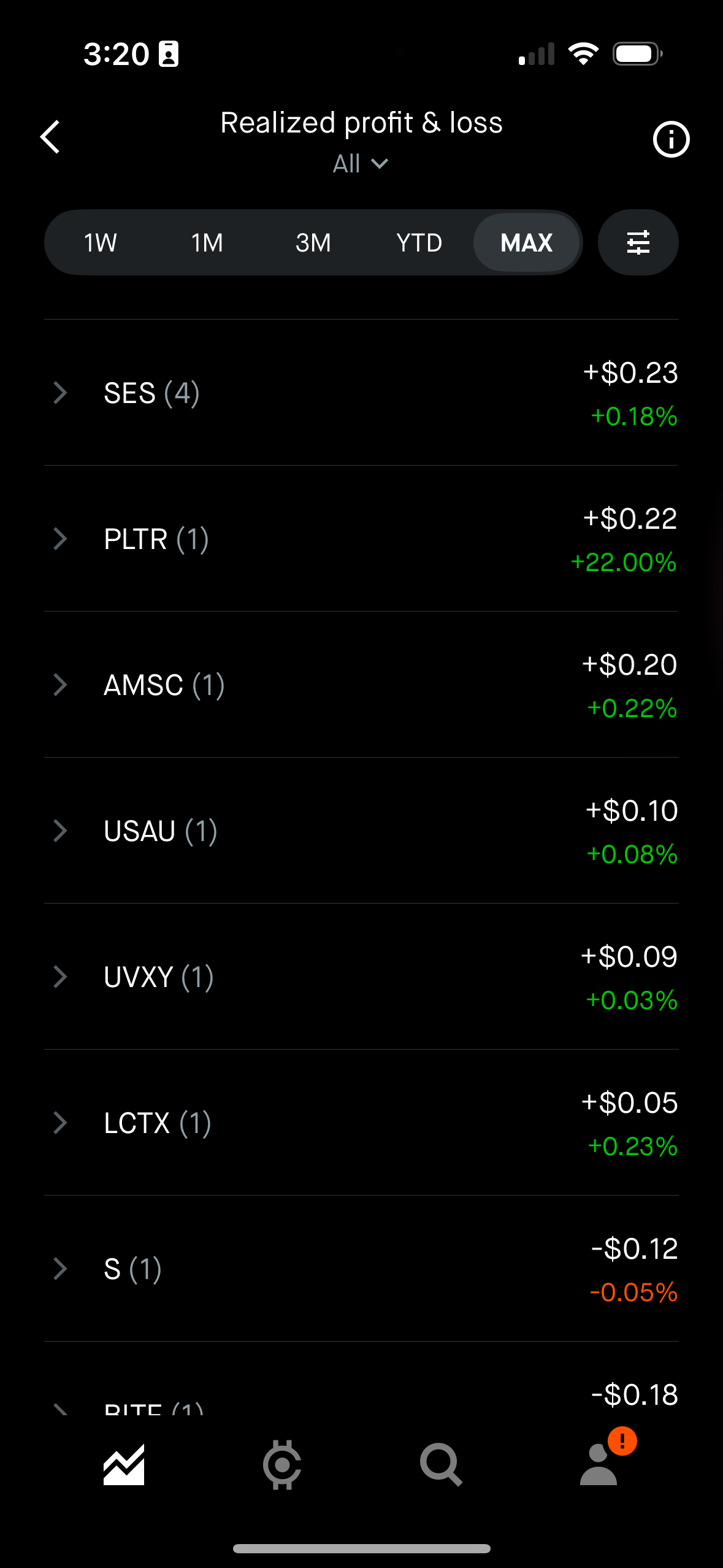 PLTR, AMSC Small Wins
